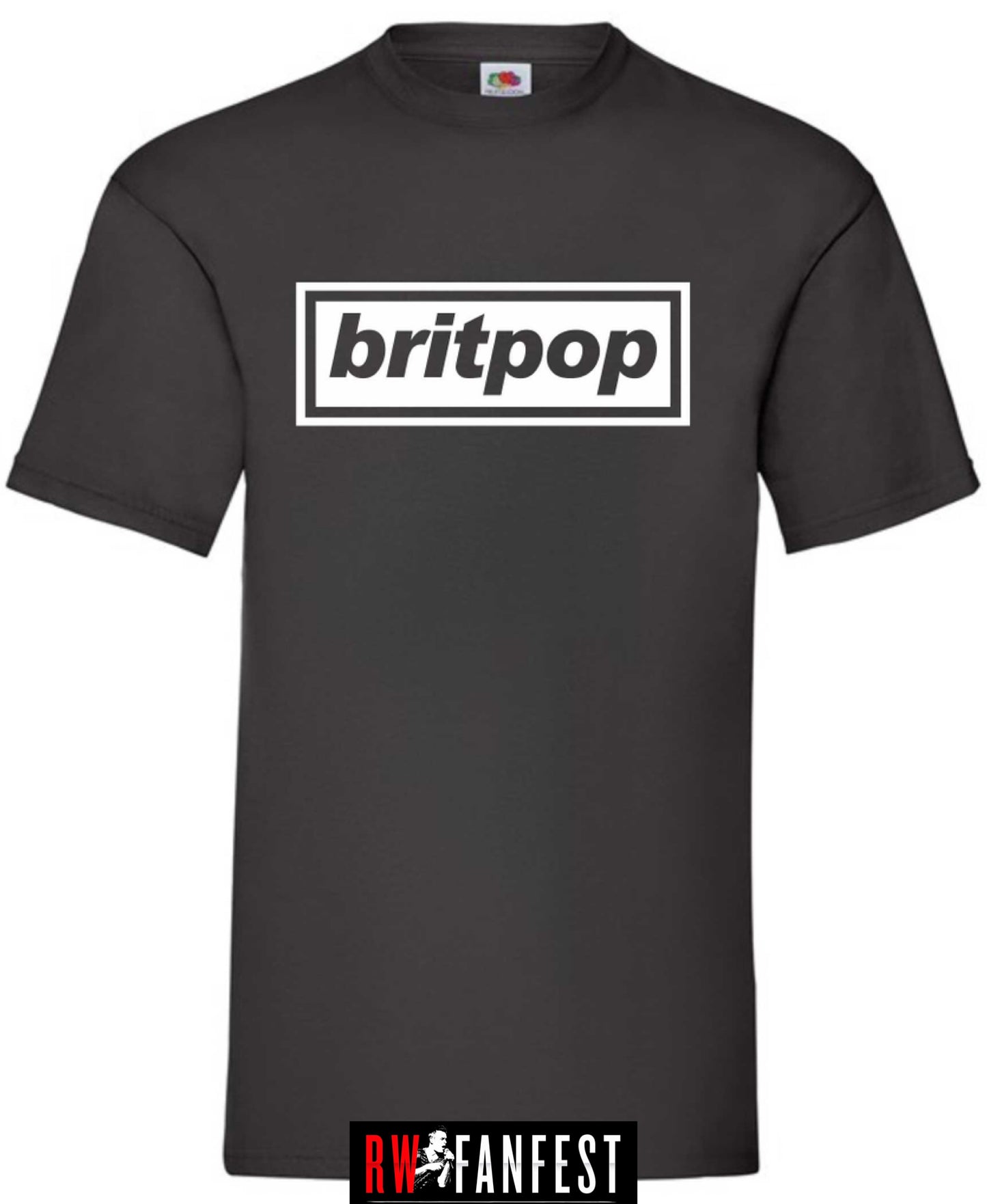 2025 Tour - BRITPOP Logo T-Shirt - Black