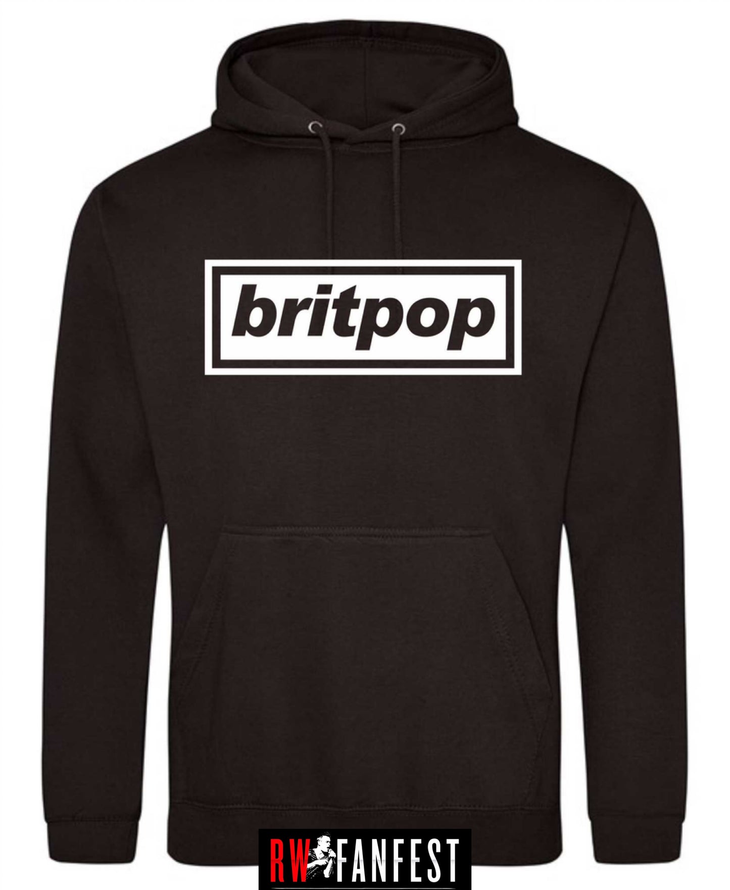 2025 Tour - BRITPOP Logo Hoodie - Black