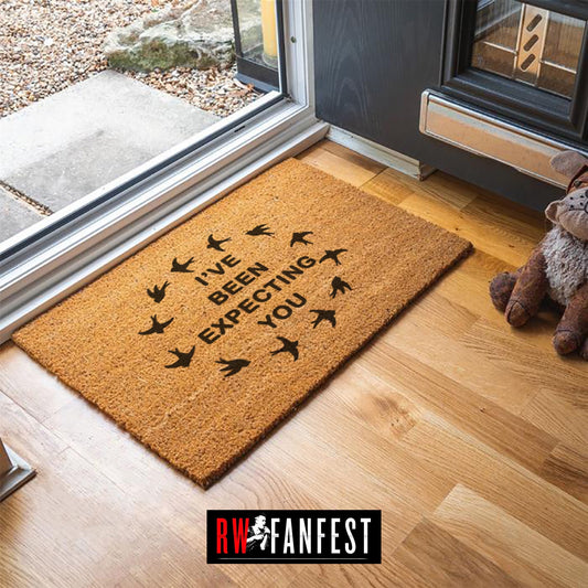 I've been expecting you door mat