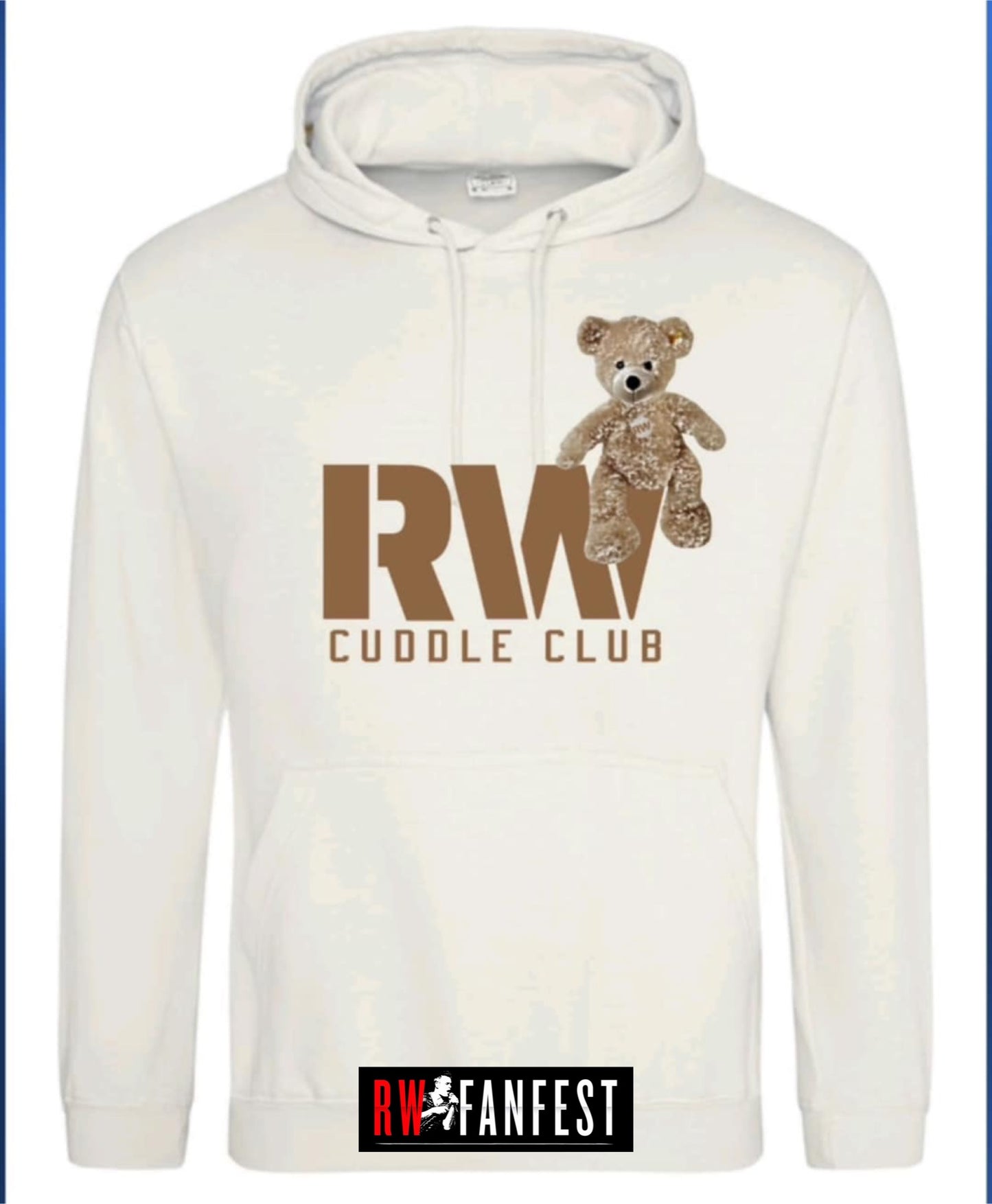 EXCLUSIVE Cuddle Club hoodie in the colour “vanilla milkshake”.