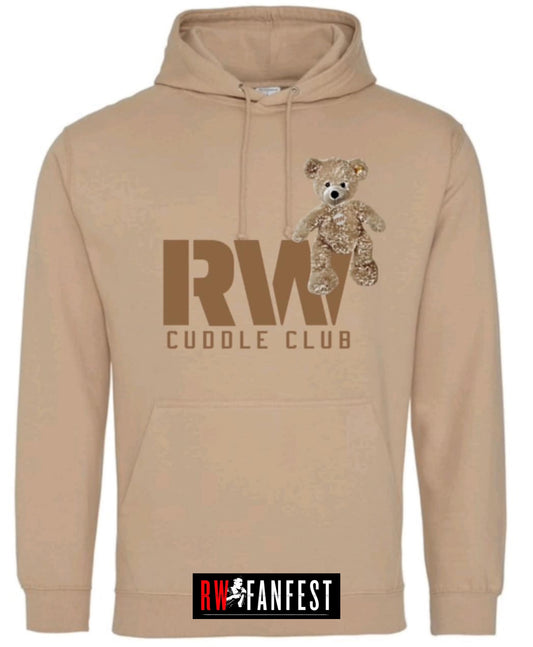 EXCLUSIVE Cuddle Club hoodie in the colour “cafe latte”