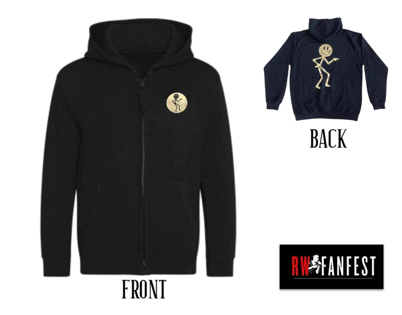 Stickman zip up hoodie