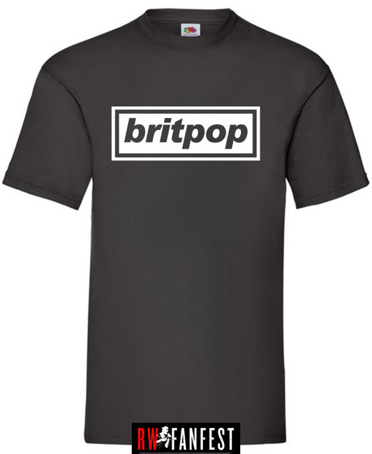 2025 Tour - BRITPOP Logo T-Shirt - Black