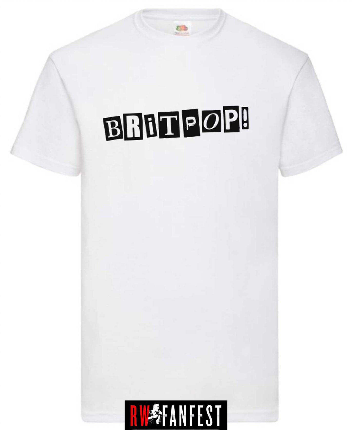 2025 Tour - BRITPOP Graphic T-Shirt - White
