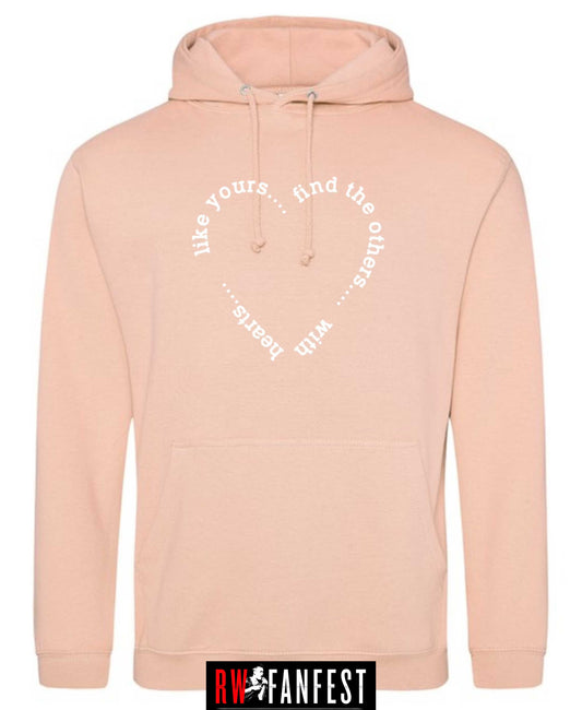 2025 Tour - “Find the others” hoodie - Soft Peach
