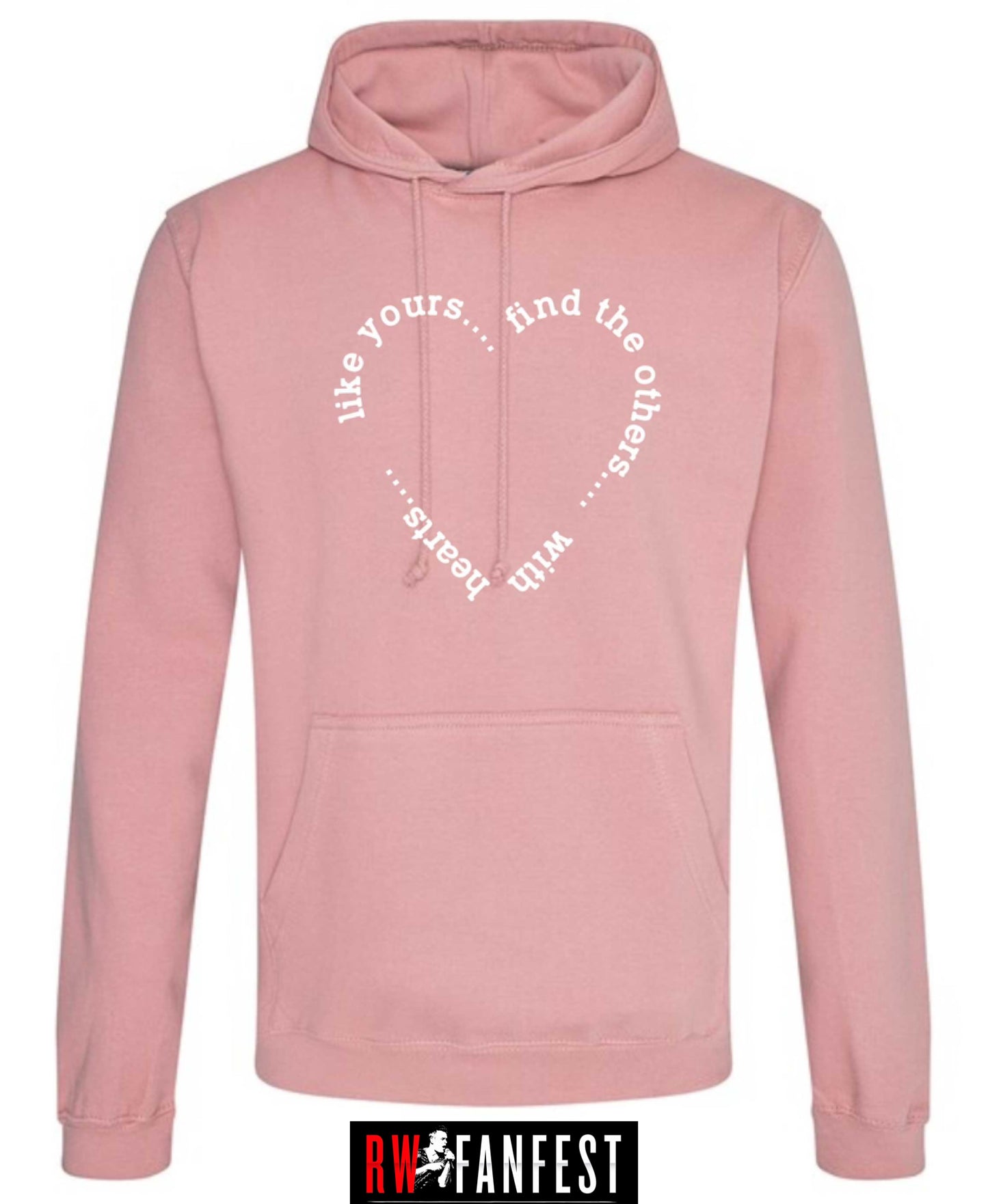 2025 Tour - “Find the others” hoodie - Dusky Pink