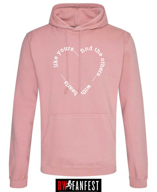 2025 Tour - “Find the others” hoodie - Dusky Pink