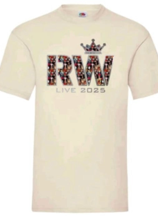 2025 Tour - T-shirt in cream