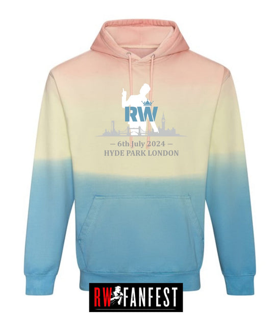 Hyde Park Ombré pull on hoodie