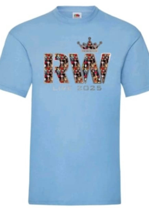 2025 Tour - T-shirt in baby blue