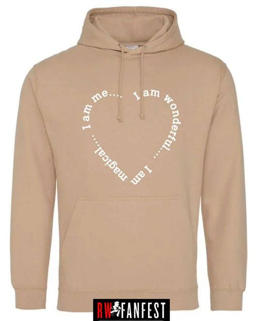 2025 Tour - “Wonderful, magical me” hoodie - Cafe Latte